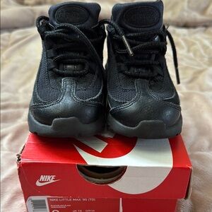 Nike Little Max '95 (TD) Kids Shoes - Black